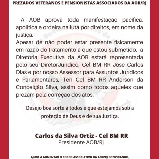 COMUNICADO AOB