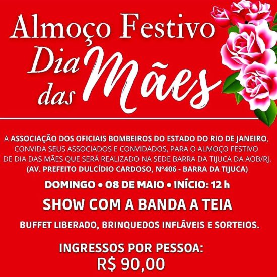 CONVITE DIA DAS MÃES